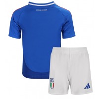 Fotbalové Dres Itálie Dětské Domácí ME 2024 Krátký Rukáv (+ trenýrky)